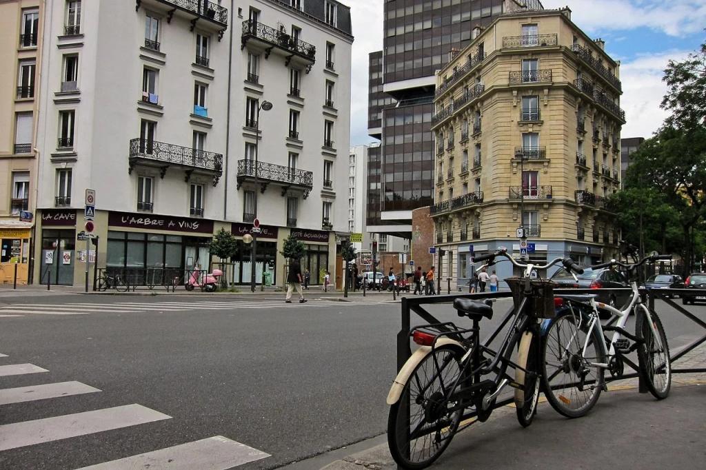 Parigi Tolbiac, il 13° da est a ovest