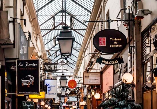 Descubrimiento del pasaje de los panoramas