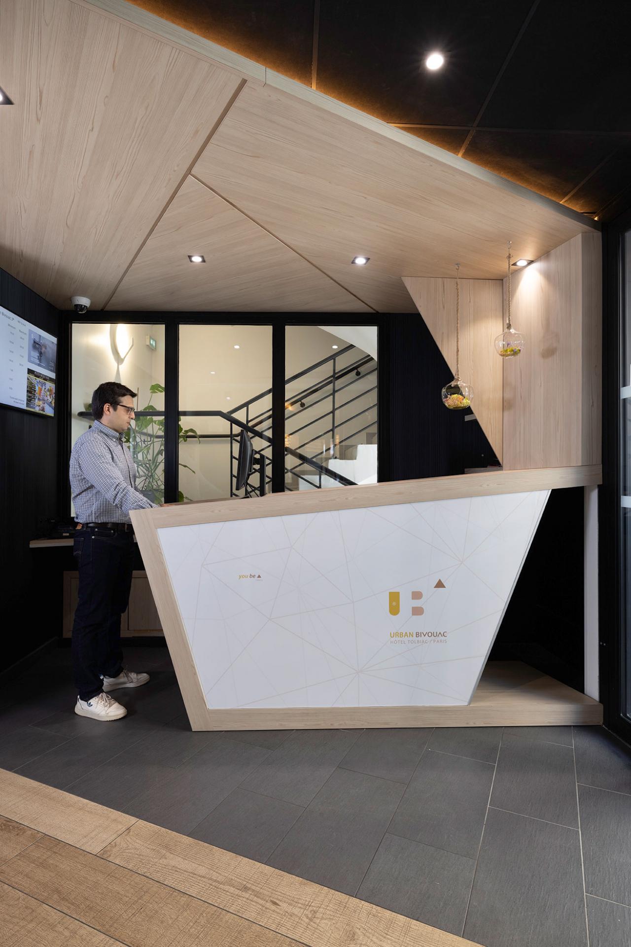 Hôtel Urban Bivouac - accueil