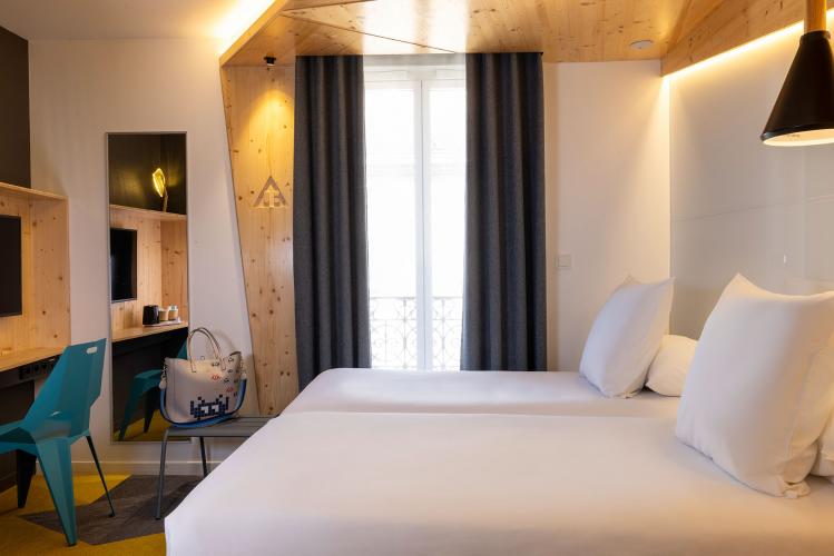 Hôtel Urban Bivouac - chambre