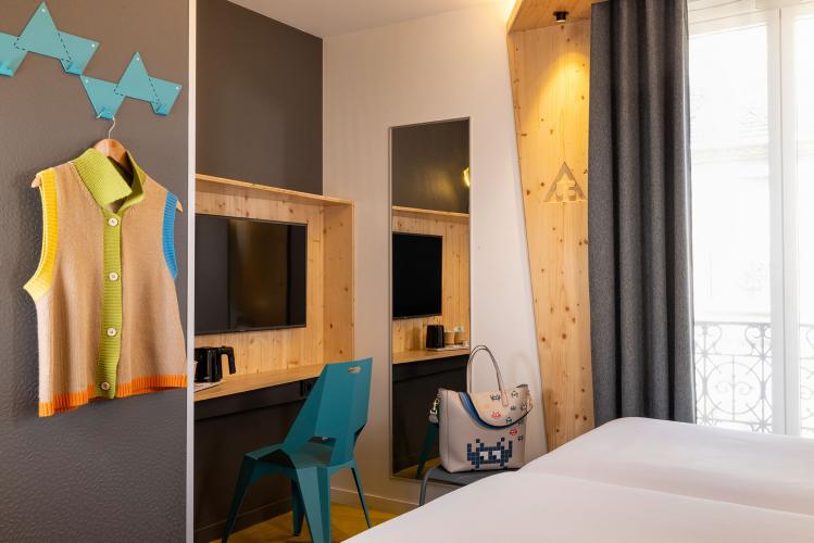 Hôtel Urban Bivouac - chambre