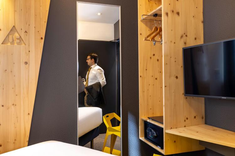 Hôtel Urban Bivouac - chambre