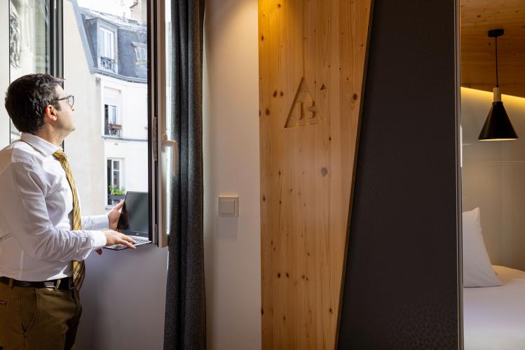 Hôtel Urban Bivouac - chambre