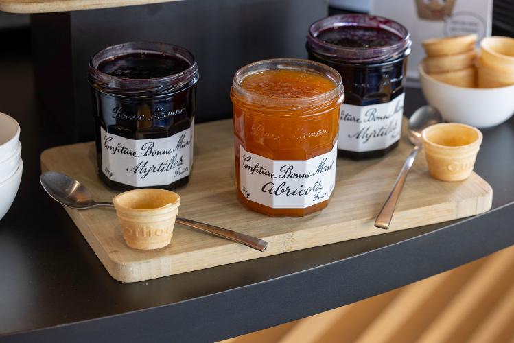 Hôtel Urban Bivouac - petit déjeuner