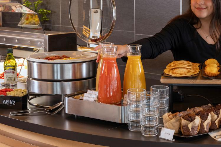 Hôtel Urban Bivouac - petit déjeuner