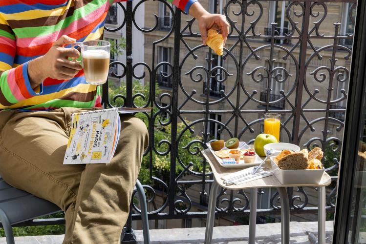 Hôtel Urban Bivouac - petit déjeuner