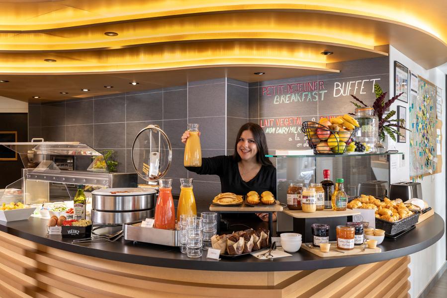 Hôtel Urban Bivouac - petit déjeuner